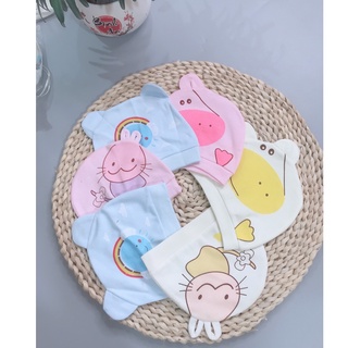 Mũ cotton Sơ Sinh Cho Bé dưới 3 tháng
