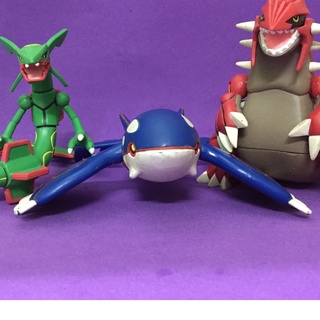 Mô hình quái thú- groudon, Kyogre, Ray