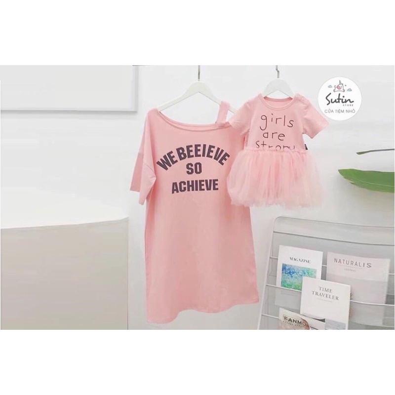 Set váy mẹ và bé