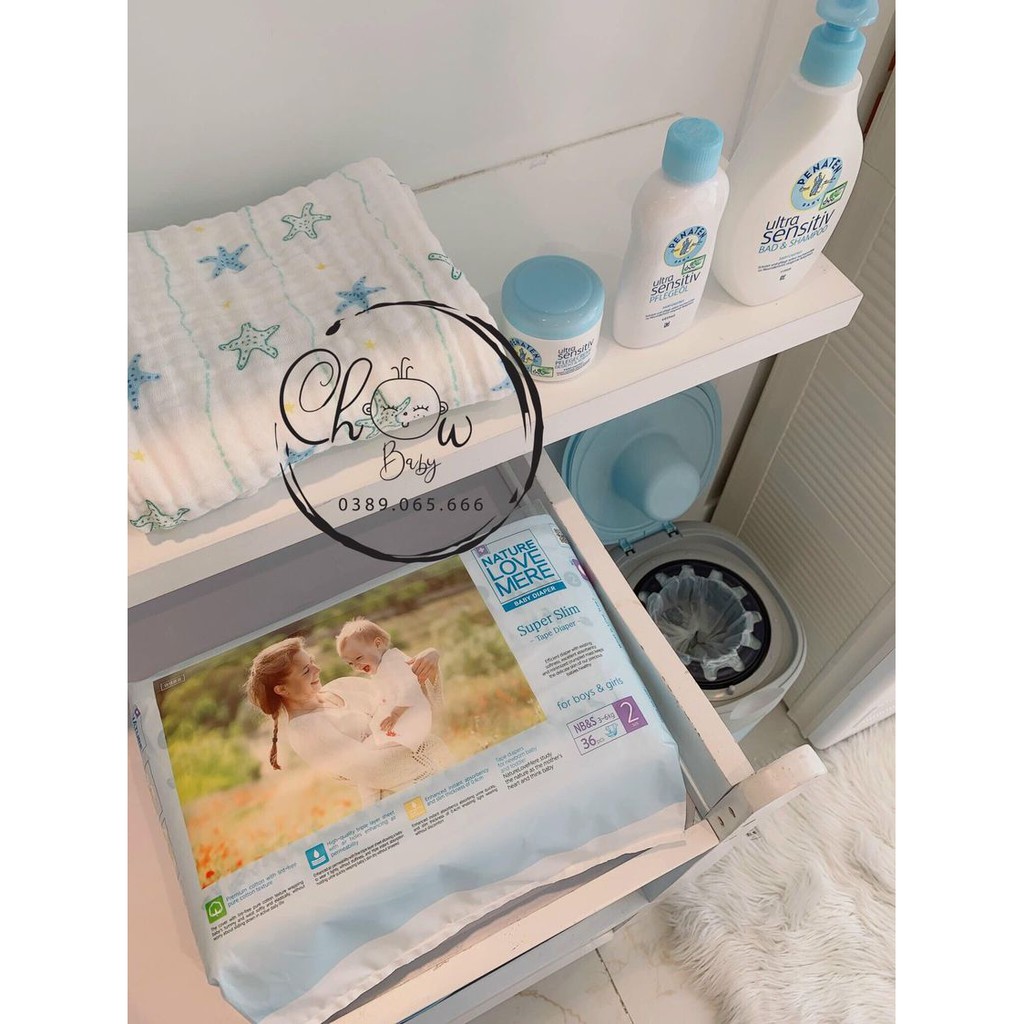 Bỉm dán/quần Nature Love Mere nội địa Hàn Quốc đủ size ngày/đêm S36/M32/L28/L30/XL24/XXL20