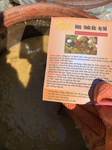 Cốt gừng hạ thổ 1 lít | BigBuy360 - bigbuy360.vn