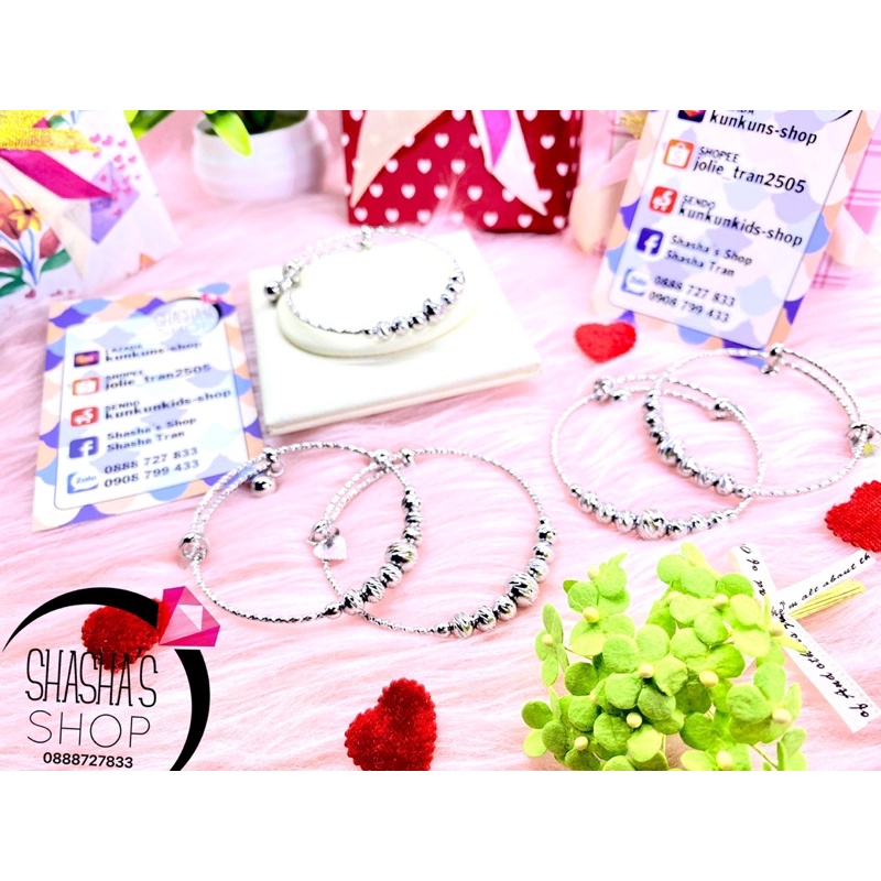 Vòng tay inox v07 cao cấp không gỉ xinh xắn chíu sáng vĩnh viễn