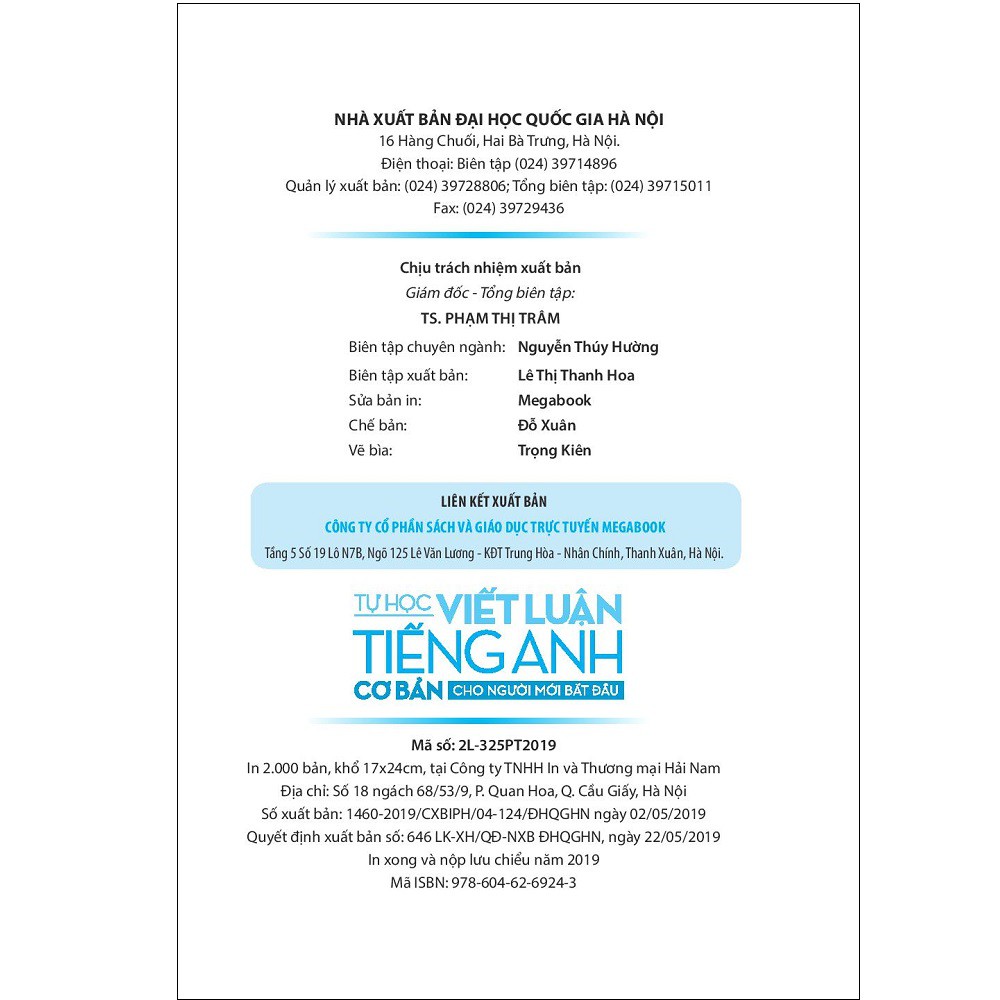 Sách Megabook - Tự Học Viết Luận Tiếng Anh Cơ Bản Cho Người Mới Bắt Đầu | BigBuy360 - bigbuy360.vn