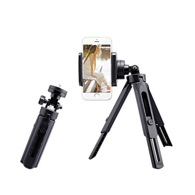 Chân đế đỡ điện thoại chụp ảnh selfie Tripod Support, Gậy Selfie Chụp Hình Tự Sướng Tích Hợp Tripod