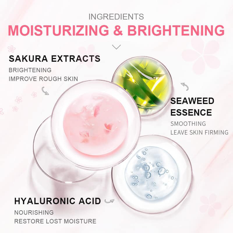 Bịch 15 Miếng Mặt Nạ Ngủ Hoa Anh Đào Sakura Laikou | Thế Giới Skin Care