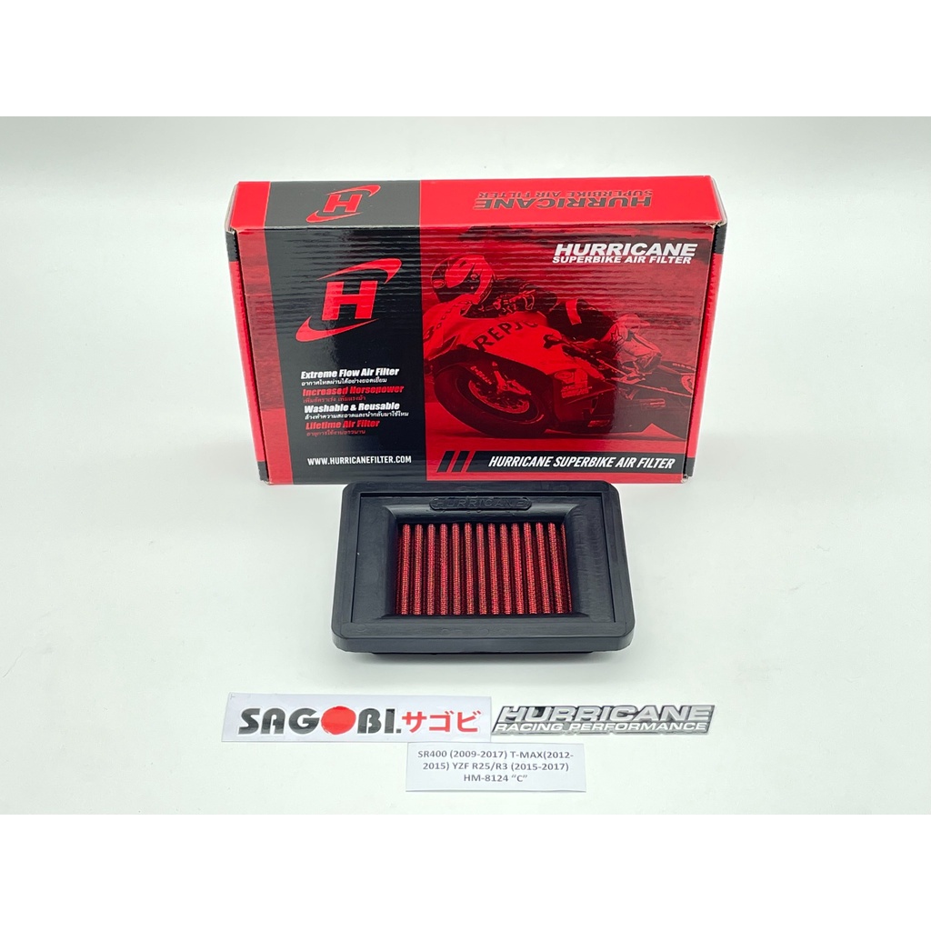 YZF-R25 - LỌC GIÓ (Lưới Thép và Cotton) mã HM-8124