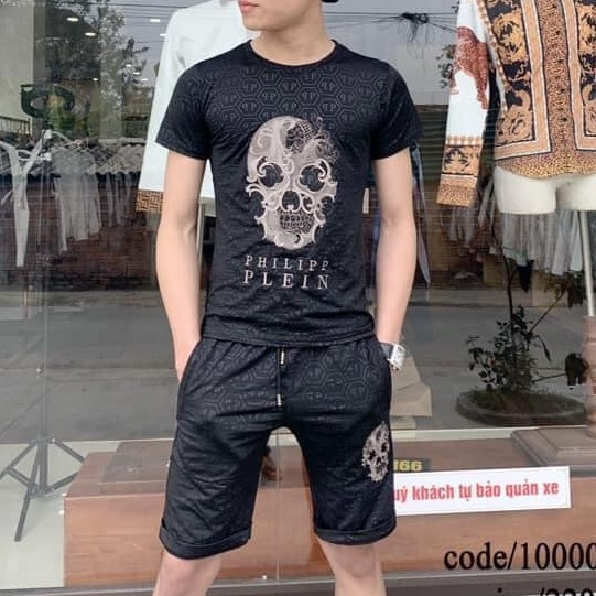 Bộ Hè Nam Thun Lạnh Vân Cao Tần | BigBuy360 - bigbuy360.vn