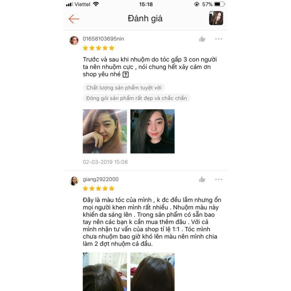 Thuốc nhuộm tóc màu Trắng xám khói chính hãng