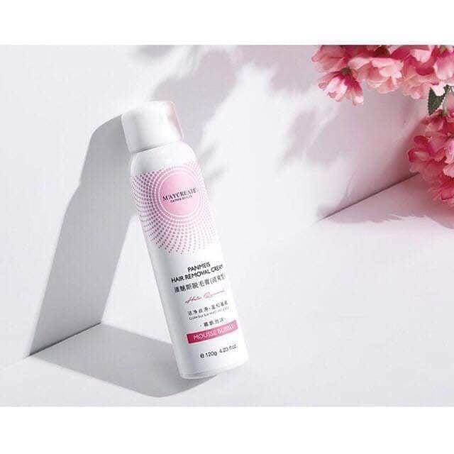 🍓Xịt Tẩy Lông M'aycreate Dạng Bọt 120ml, Tẩy Lông Tức Thì Cho Làn Da Mịn Màng, Cho Nàng Tha Hồ Diện Váy, Sooc-Y295-A5T2 | BigBuy360 - bigbuy360.vn