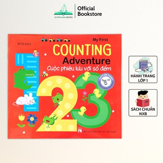 Sách - Cuộc phiêu lưu với số đếm và chữ cái song ngữ anh việt kèm file nghe chuẩn bản ngữ - NPH ID Books