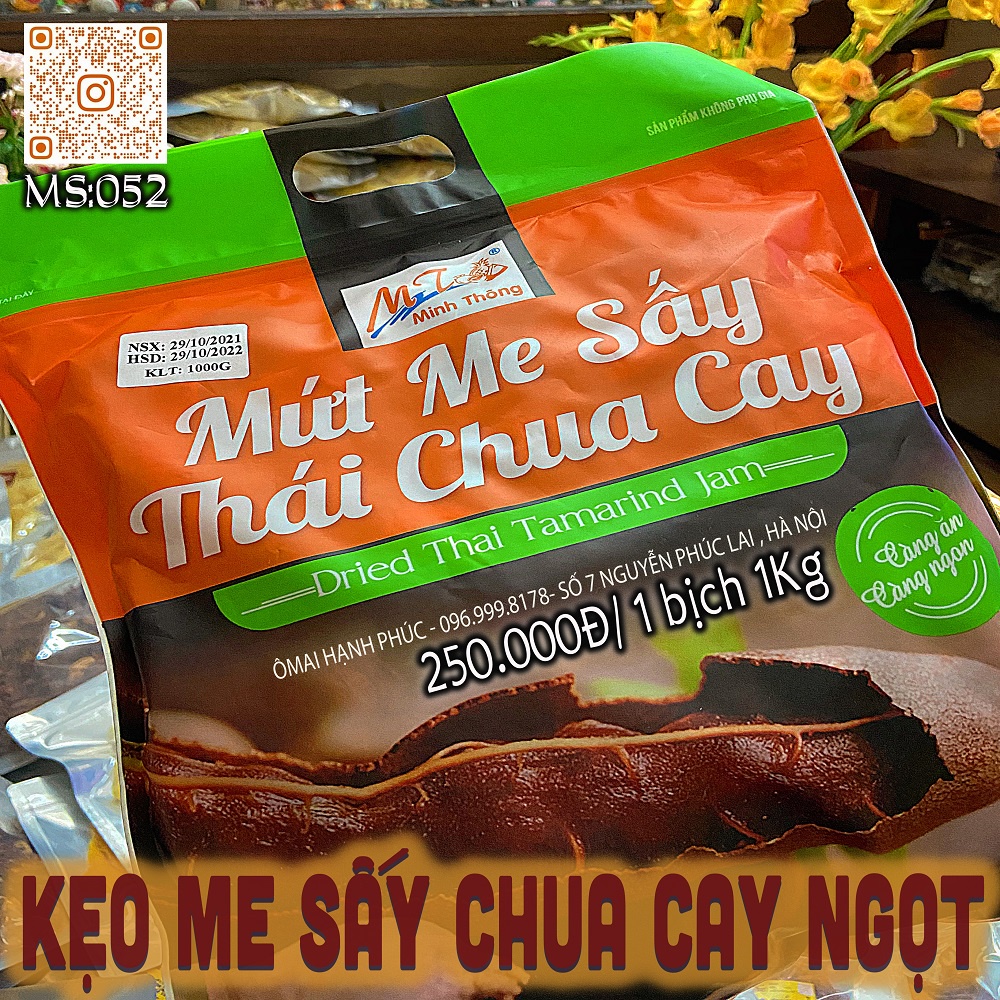 kẹo me chua cay dẻo ngọt