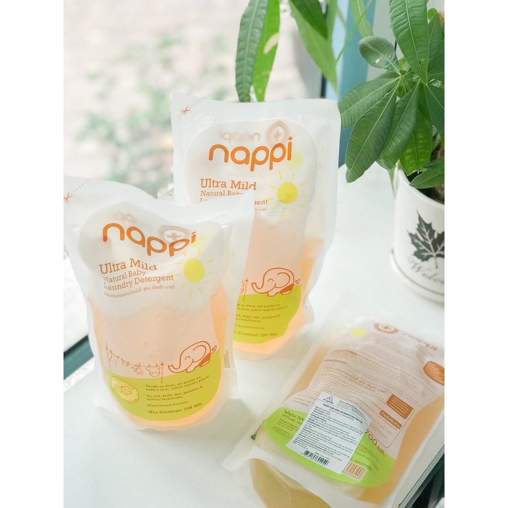 Nước giặt dầu cọ Nappi túi 700ml