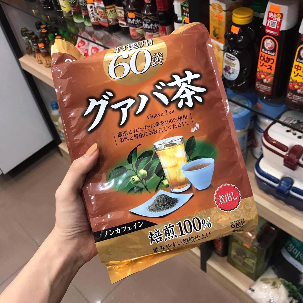 Trà ổi giảm cân orihiro guava tea nhật bản 60 gói - trangpink2020 5