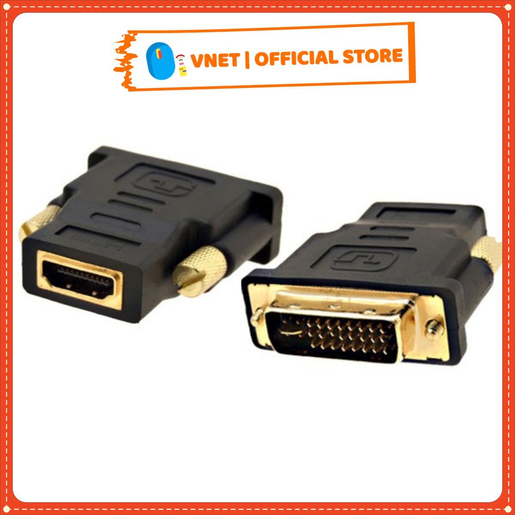 Đầu chuyển đổi từ DVI- HDMI 24+1 24+5