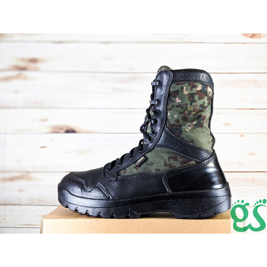 SIZE 42.5 Giày cũ chính hãng ARMY BOOTS TREKSTA CAMO GORE-TEX