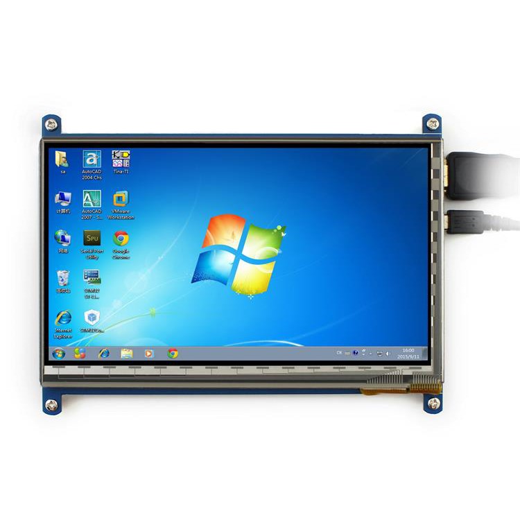 Màn hình cảm ứng điện dung 7inch HDMI LCD (B), 800×480, chính hãng Waveshare | WebRaoVat - webraovat.net.vn