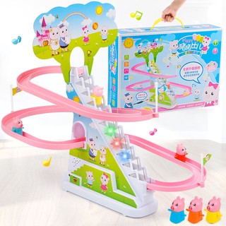 ĐỒ CHƠI HEO PEPPA LEO CẦU THANG (cỡ lớn)
