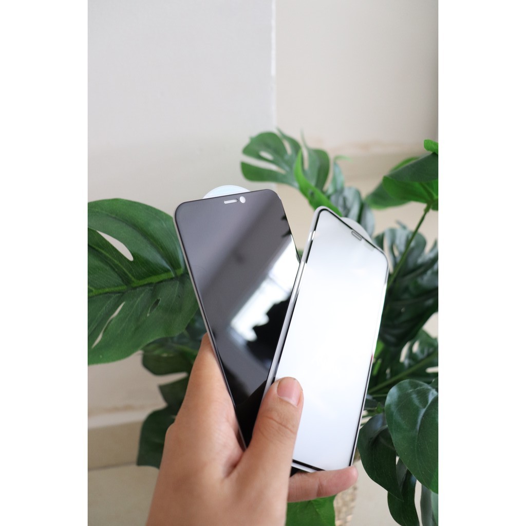 Kính cường lực chống nhìn trộm iphone X XS 11pro Annak 3D full màn hình