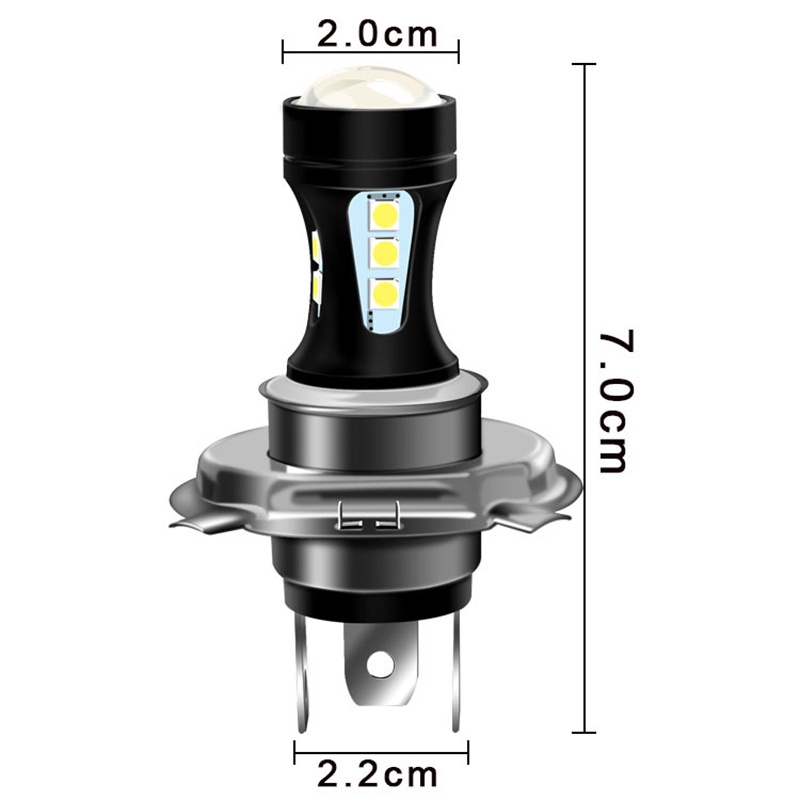 Đèn Pha LED H4 SMD 3030 Chuyên Dụng Cho Xe Hơi