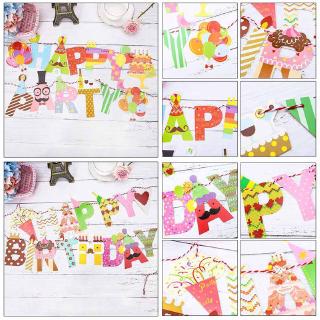Set 1 Cờ Hiệu Trang Trí Tiệc Sinh Nhật Cho Bé