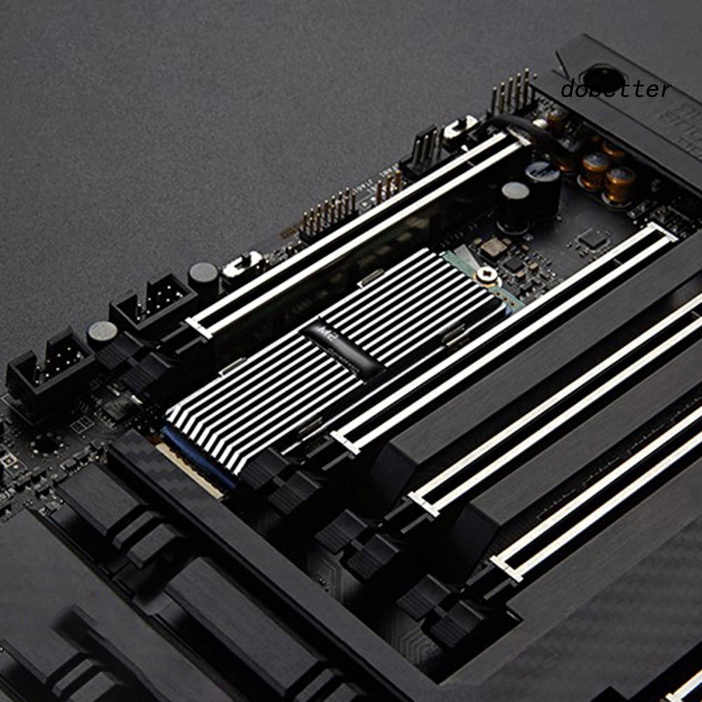 Bộ Đế Tản Nhiệt Cho Ổ Cứng Ssd M.2 Nvme Ssd Kèm Quạt Tản Nhiệt