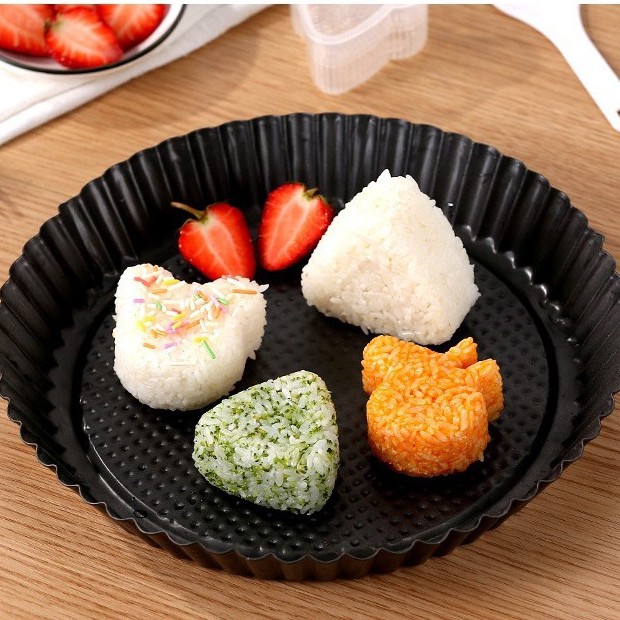 Bộ khuôn làm cơm nắm, khuôn làm sushi origini khuôn ăn dặm cho bé