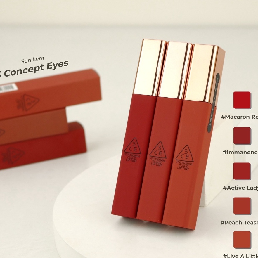 Son Kem 3CE Stylenanda Cloud Lip Tint