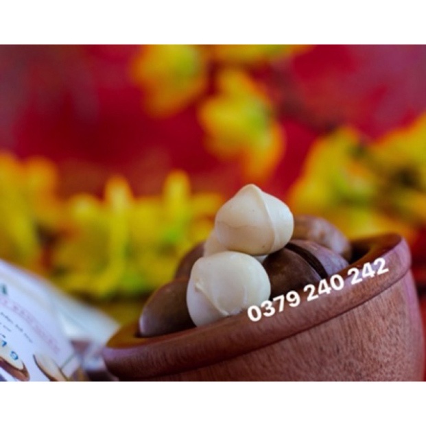 Hạt Macca Organic Sạch size A tốt cho tim mạch, huyết áp, đề kháng và phụ nữ có thai (hạt mắc ca)