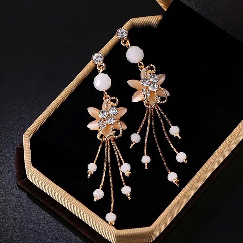 Khuyên Tai Dáng Dài Thanh Lịch Cho Nữ|Mắt Mèo