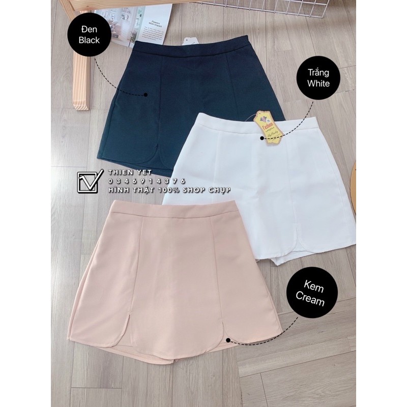 [Mã FAMAYWA giảm 10K đơn 50K] Chân váy chữ A, chân váy ngắn cánh hoa