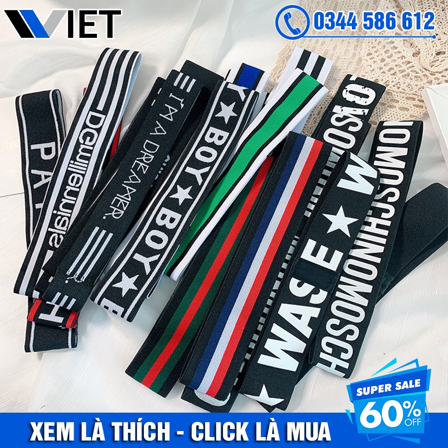 Băng Đô Headband Thể Thao Thấm Chặn Mồ Hôi Cho Cả Nam Và Nữ