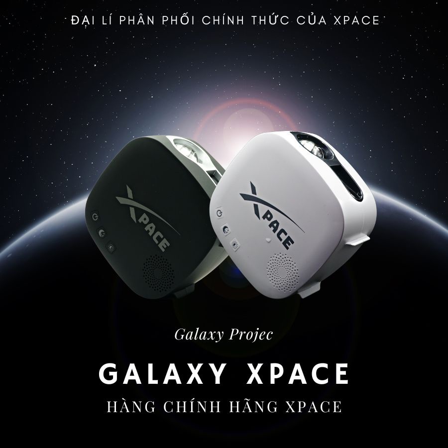 Đèn Galaxy Ngân Hà Thiên Hà V2 Tích Hợp Loa Bluetooth 7 Chế Độ Màu Cho Phòng Ngủ