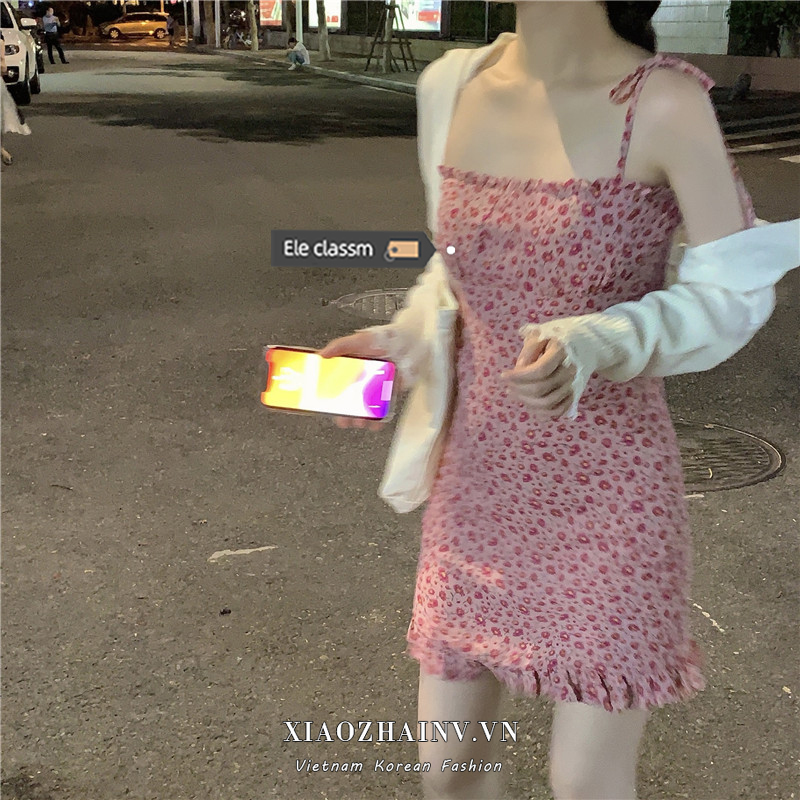 Đầm Hoa Tay Dài Thời Trang Dành Cho Nữ | BigBuy360 - bigbuy360.vn