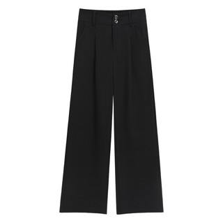 Quần Suông Ống Rộng [FREESHIP] 🌸 Quần ống sớ khuy cài 2 cúc cạp cao nữ SIÊU HOT 🌸(kèm ảnh thật)