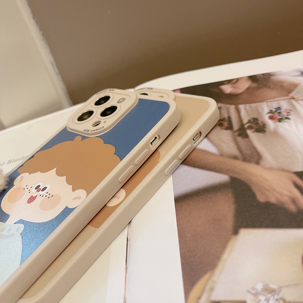 Ốp lưng iphone dẻo cạnh vuông Funny Couple 12/12pro/12promax/7plus/8plus/x/xs/xsmax/11/11promax
