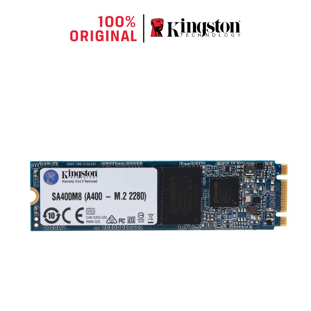 [Mã ELMALL10 giảm 10% đơn 500K] Ổ cứng SSD Kingston A400 240GB M.2 2280 SATA 3.0 - Hàng chính hãng