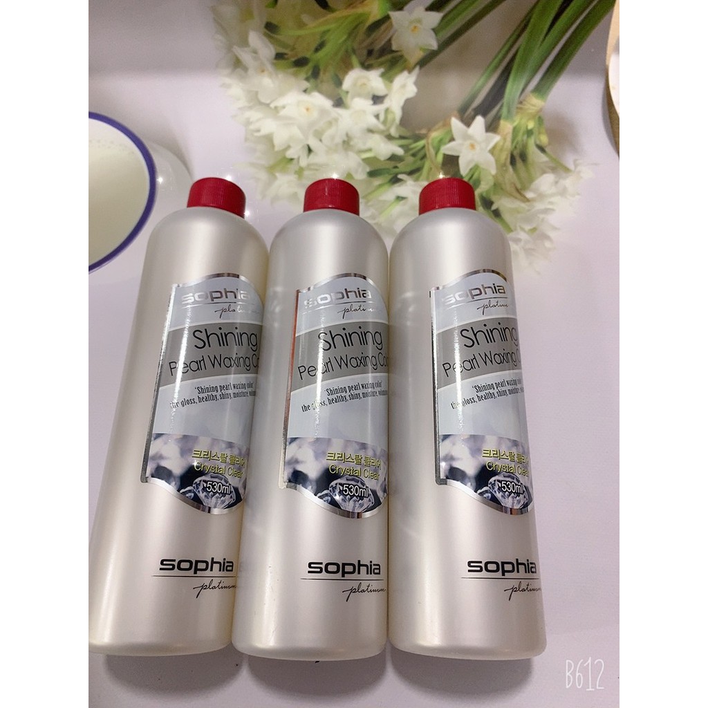 Màu nhuộm Sophia Phủ mịn Phủ bóng không amoniac 530ml (Màu Trong)