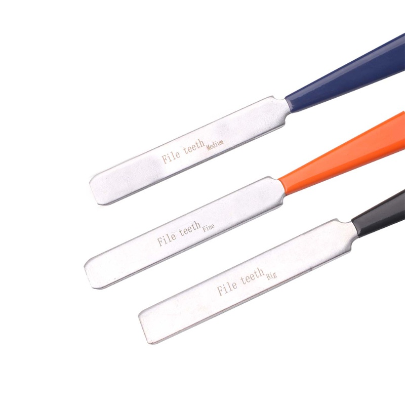 Dụng Cụ Dũa Và Mài Giũa Đàn Guitar Bass 3 Kích Thước Khác Nhau