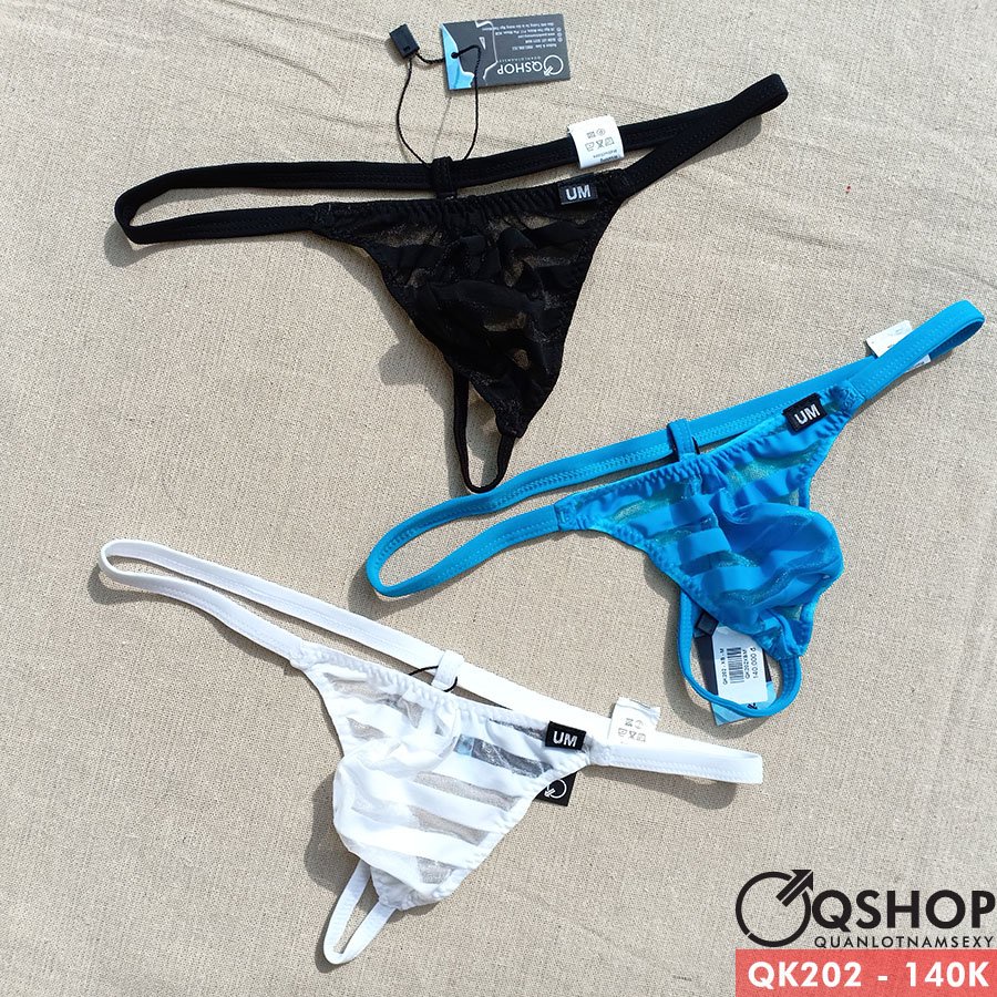 Quần lót lọt khe nam sọc ngang QSHOP QK202