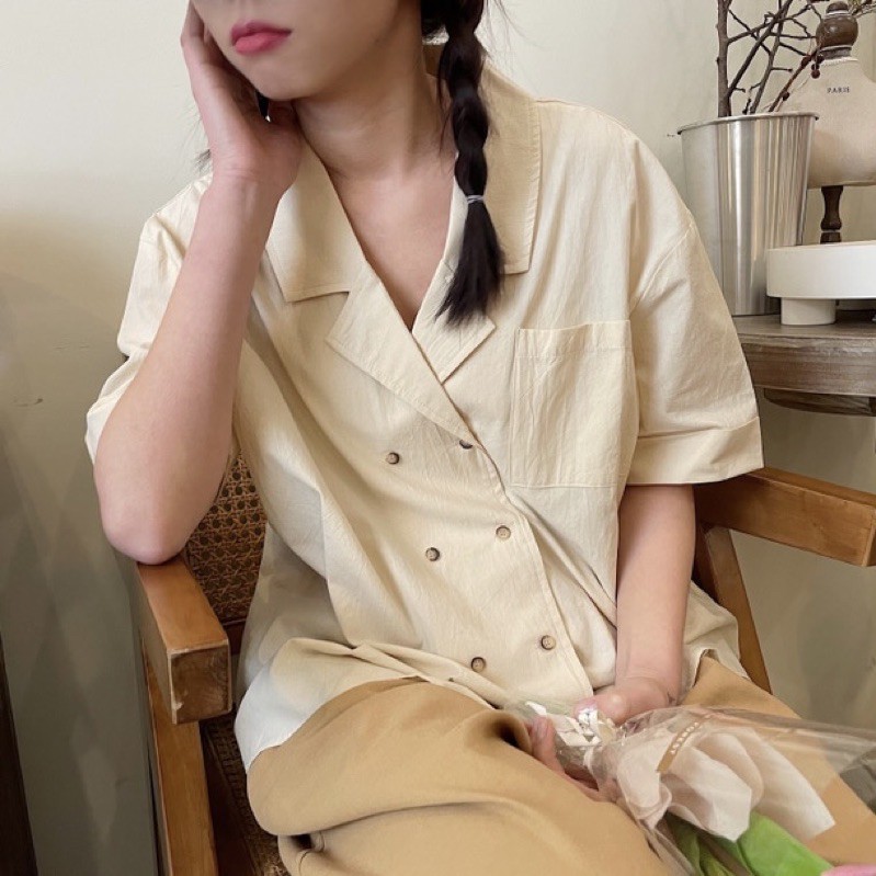 Sơmi cổ Pijama