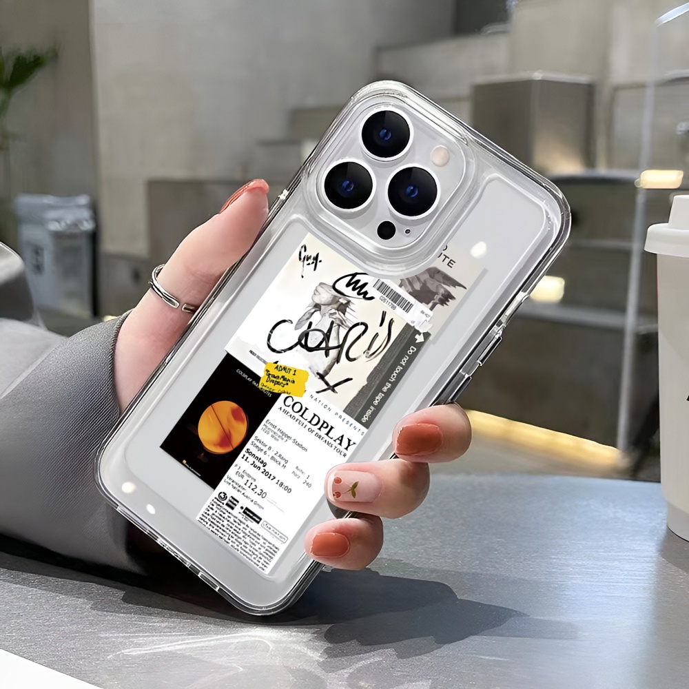 Ốp Điện Thoại Trong Suốt In Hình Mặt Trăng Và Chữ Cho iphone 14ProMax 14Plus 13 11 12 7Plus X XR