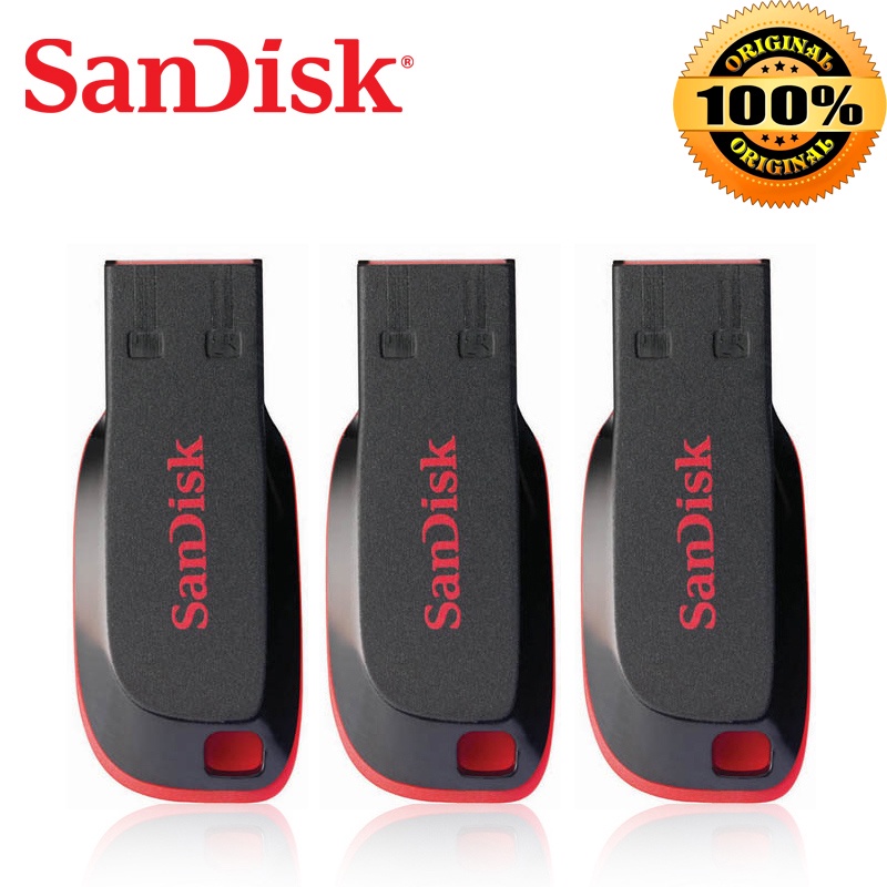 Usb Bộ Nhớ SanDisk 100% Chính Hãng 16gb 32gb 64GB 128gb 1TB 2TB
