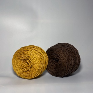 Dây thừng macrame màu NÂU ĐẬM 3mm