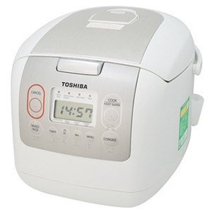 Nồi cơm điện tử Toshiba 1.8 lít RC-18NMFVN(WT)( hộp xấu )