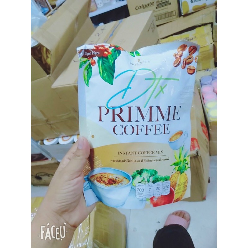 ✅ Cà Phê Giảm Cân Primme DTX Thái Lan.