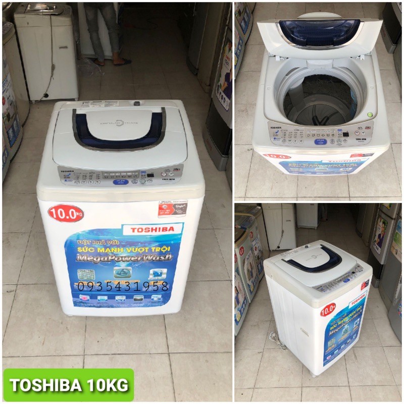 máy giặt toshiba 10kg qua sử dụng