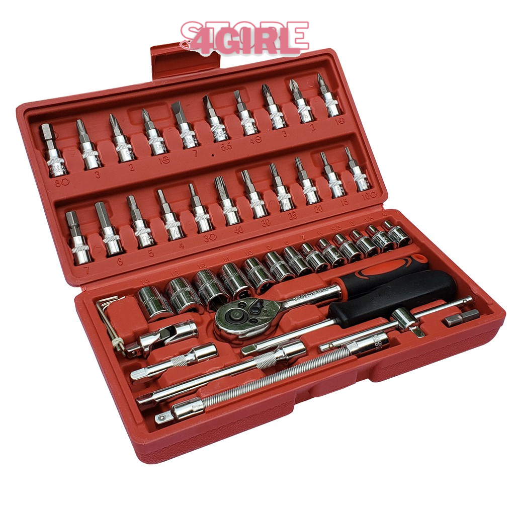 Bộ Tua Vít Sửa Chữa 46 Món đa năng Store4girls