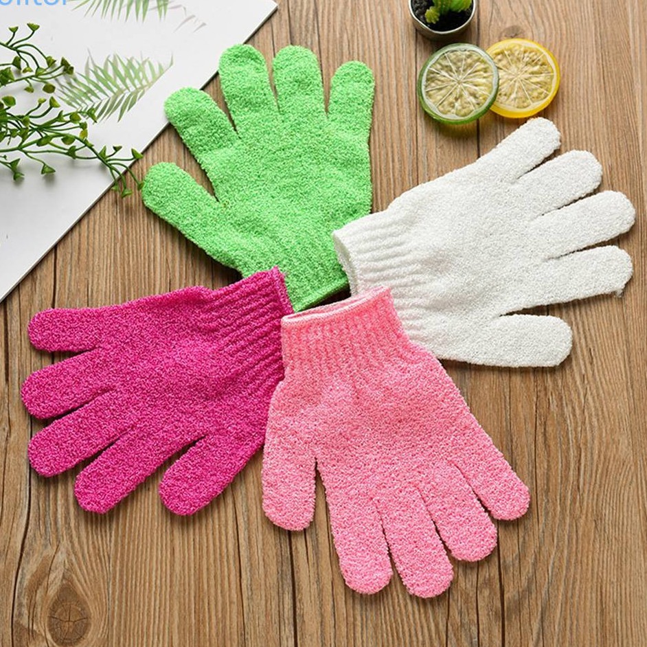 Anti-Slip Exfoliating Gloves Moisturizing Skin When Bathing