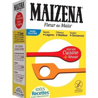Tinh Bột Ngô Không Gluten Fleur De Mais Corn Flour hiệu Maizena Pháp 400g