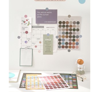 Miếng dán tròn - Set 48 Dot Sticker COLOR SEAL